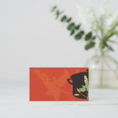 kruiden visitekaartje kookpot (Staand voorkant)