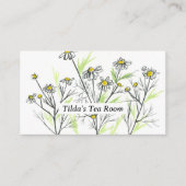 Kruiden Zakelijke Kamille Thee Natuurlijke mengsel Visitekaartje (Voorkant)