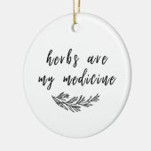 Kruiden zijn mijn medicijn Ornament (Links)