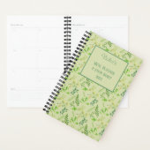 Kruidenbladeren - Groen Gepersonaliseerd Voedselda Planner (Display)