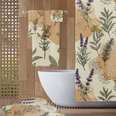 Kruidenbloemen Bad Handdoek