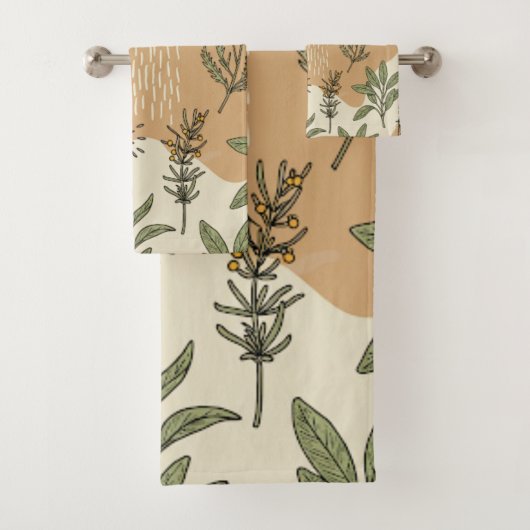 Kruidenbloemen Bad Handdoek (Insitu)