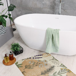 Kruidenbloemen Badmat