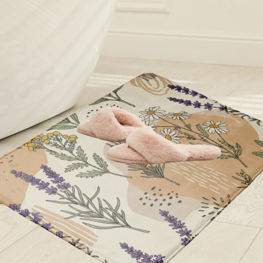 Kruidenbloemen Badmat