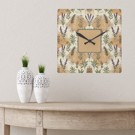 Kruidenbloemen Vierkante Klok