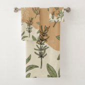 Kruidenbloesems bad handdoek (Insitu)
