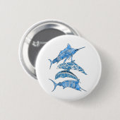 Kruidendieren Ronde Button 5,7 Cm (Voorkant /achterkant)