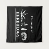 kruidendokter in de kruidengeneeskunde wandkleed (Voorkant (horizontaal))