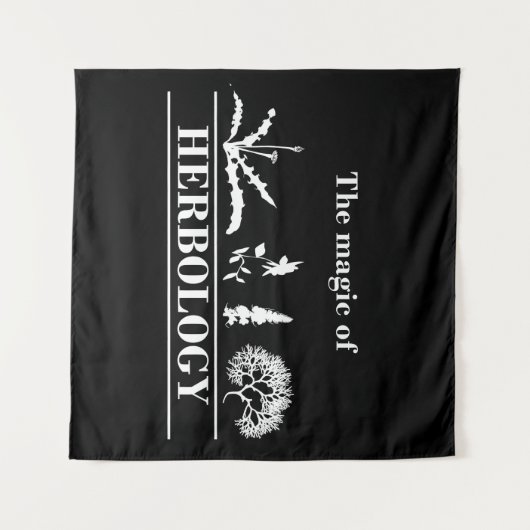 kruidendokter in de kruidengeneeskunde wandkleed (Voorkant (horizontaal))