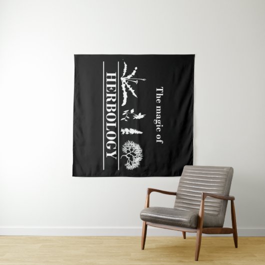 kruidendokter in de kruidengeneeskunde wandkleed (In Situ (horizontaal))