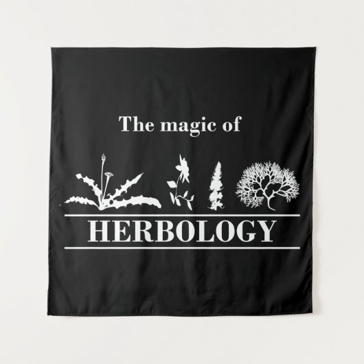 kruidendokter in de kruidengeneeskunde wandkleed (Voorkant)