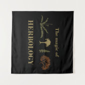 kruidendokter in de kruidengeneeskunde wandkleed (Voorkant (horizontaal))