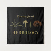 kruidendokter in de kruidengeneeskunde wandkleed (Voorkant)