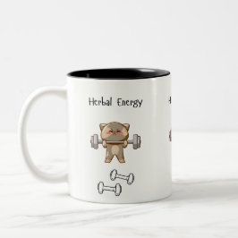 kruidenenergie tweekleurige koffiemok