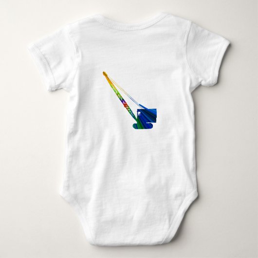 KRUIDENEXPLOITANT COLORFUL KINDER EXPLOITATIEMENGI ROMPER (Achterkant)