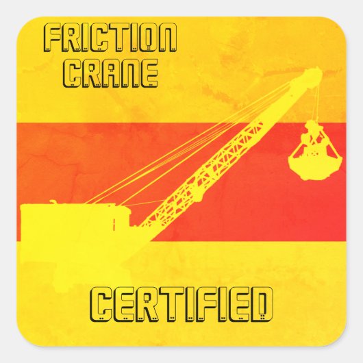 KRUIDENEXPLOITANT FRICTION CRAWLER SOUTHWEST COLOR VIERKANTE STICKER (Voorkant)