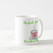 Kruidengeneeskunde - Het gaat over tijm Koffiemok (Voorkant rechts)