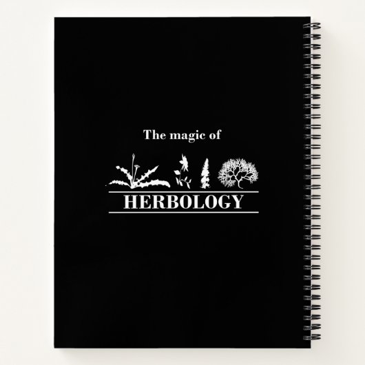 kruidengeneeskunde notitieboek (Achterkant)