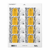 Kruidengeneesmiddelen Theelabels Etiket (Full Sheet)