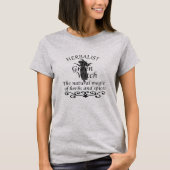 Kruidengenezer groene heks magie natuurlijke genee t-shirt (Voorkant)