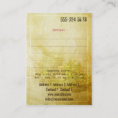 Kruidengezondheid en -schoonheid - Visitekaartje (Achterkant)