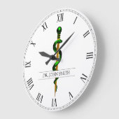 Kruidengroene staaf van Asclepius Medische benamin Grote Klok (Hoek)