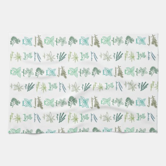 kruidenhanddoek theedoek (Horizontaal)