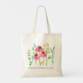 Kruidenhandel Kruidengeneeskunde Bloemen Tote Bag (Achterkant)