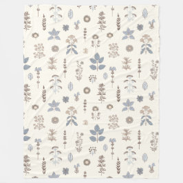 kruidenharmonie fleece deken