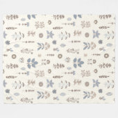 kruidenharmonie fleece deken (Voorkant (Horizontaal))