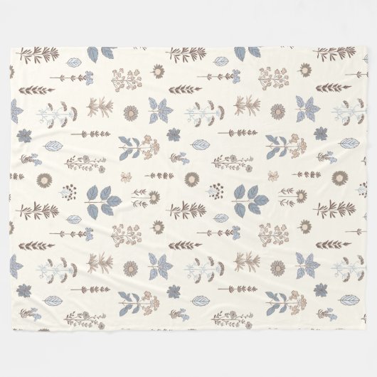 kruidenharmonie fleece deken (Voorkant (Horizontaal))