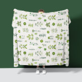 Kruidenharmonie Verse Groenten Fleece Deken
