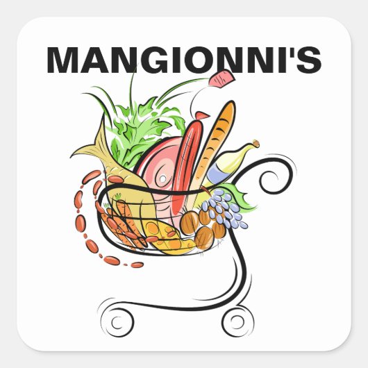 kruidenier Sticker (Voorkant)