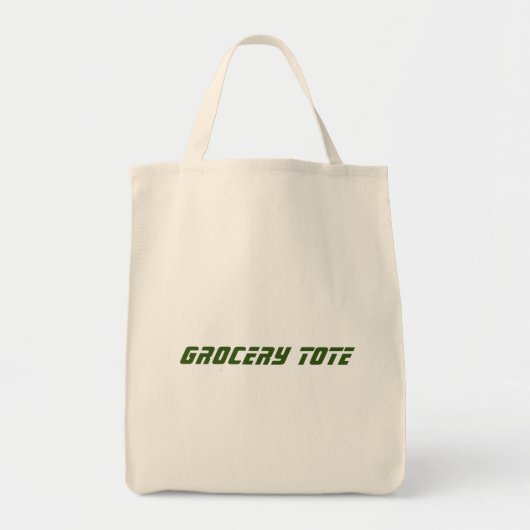 Kruidenier-Tas tekst naam Gedrukt Bruiloft feestge Tote Bag (Voorkant)