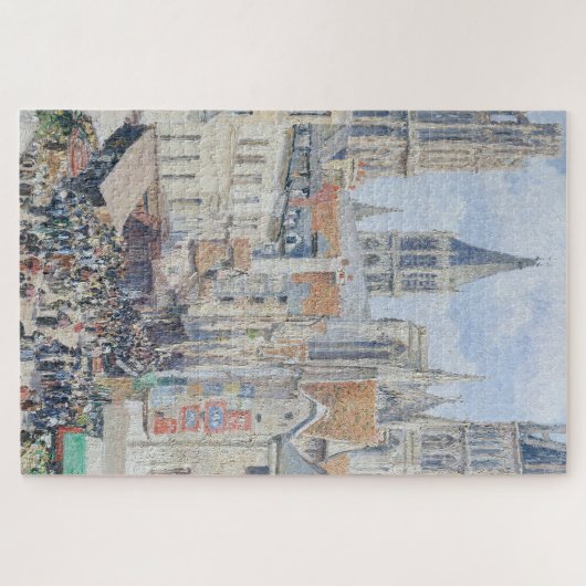 kruideniersstraat | Rouen Frankrijk 1898 Camille P Legpuzzel (Horizontaal)