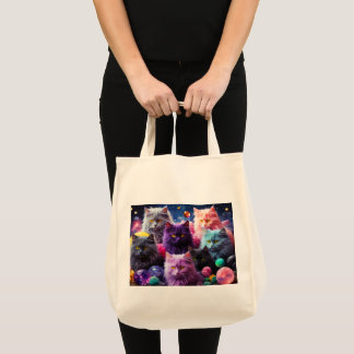 Kruidenierstas voor kattenliefhebber tote bag