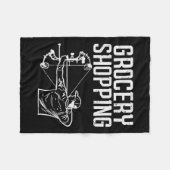 Kruidenierswinkel Bow Hunting Funny Boogschieten B Fleece Deken (Voorkant (Horizontaal))