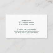 kruidenierswinkel | voortbrengen | Barn Logo Visitekaartje (Achterkant)