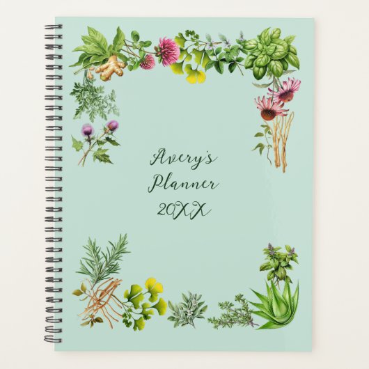 Kruidenkenner Aangepaste Planner (Voorkant)