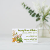 Kruidenkenner Herb Ontwerp Visitekaartjes (Staand voorkant)