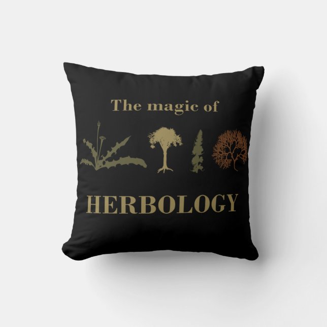 Kruidenkenner Kruidentherapie de magie van Herbolo Kussen (Voorkant)