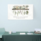 Kruidenkenner spandoek (Beurs)