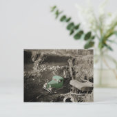 KRUIDENKLEURSTOFCHEVROLET, WERKEND ENGINEER BRIEFKAART (Staand voorkant)