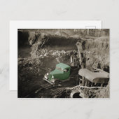 KRUIDENKLEURSTOFCHEVROLET, WERKEND ENGINEER BRIEFKAART (Voorkant / Achterkant)