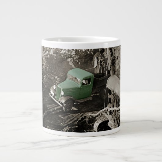 KRUIDENKLEURSTOFCHEVROLET, WERKEND ENGINEER GROTE KOFFIEKOP (Voorkant)