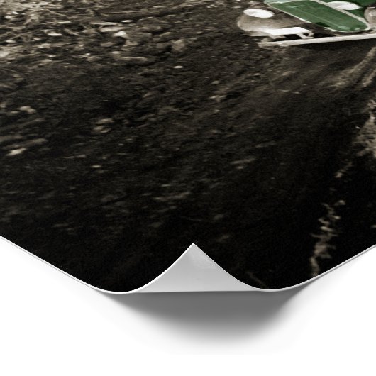 KRUIDENKLEURSTOFCHEVROLET, WERKEND ENGINEER POSTER (Hoek)