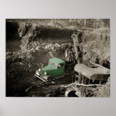 KRUIDENKLEURSTOFCHEVROLET, WERKEND ENGINEER POSTER (Voorkant)