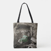 KRUIDENKLEURSTOFCHEVROLET, WERKEND ENGINEER TOTE BAG (Achterkant)