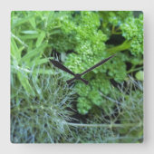 Kruidenklok Vierkante Klok (Voorkant)