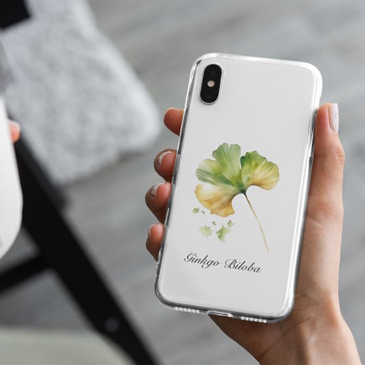 Kruidenleven: Ginkgo Biloba aanpasbaar Case-Mate iPhone Case